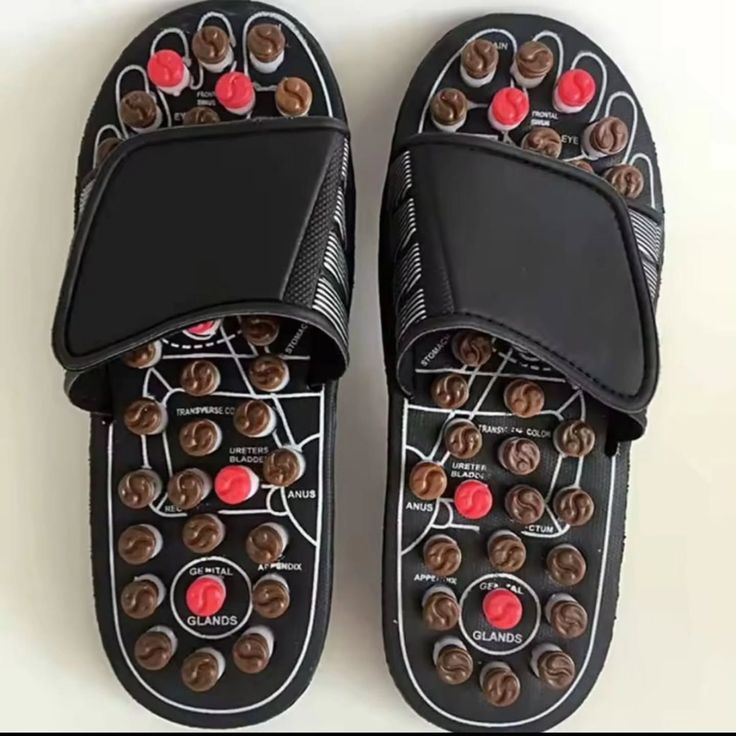 Body and face massage tools acupressure massage slippers 2399 call whatsapp…