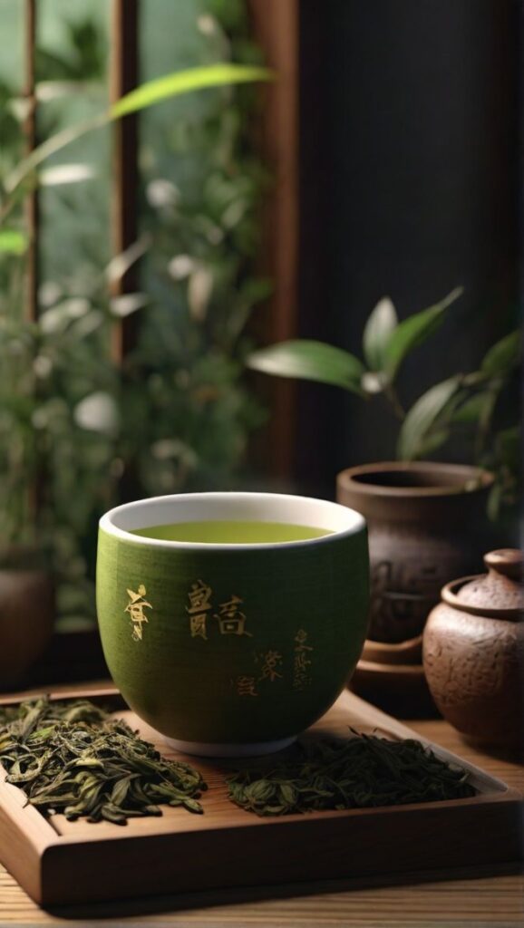 green tae Обжаренный зелёный чай с тёплым…