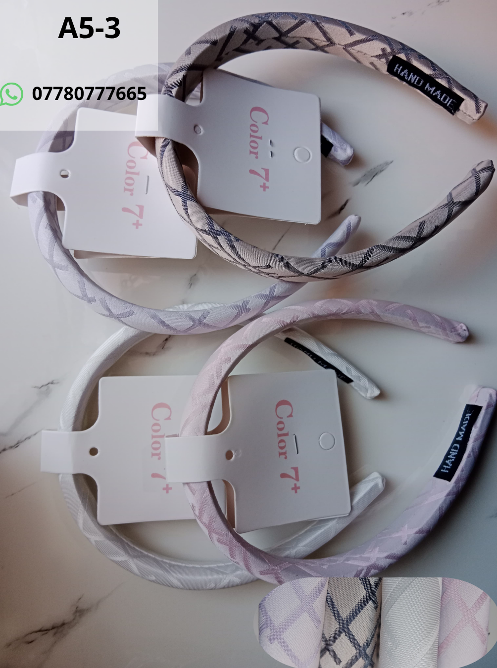 Hair Accessories Catalog Soft Velvet Padded Headband Set