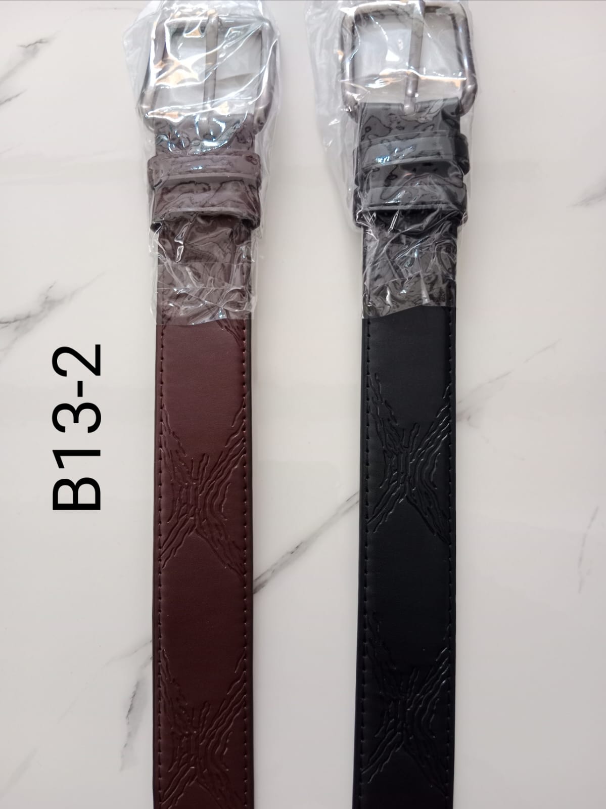 High-quality men's belts available in 13 stylish designs and two classic colors.