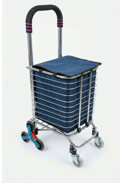 Silver Shopping Trolleys