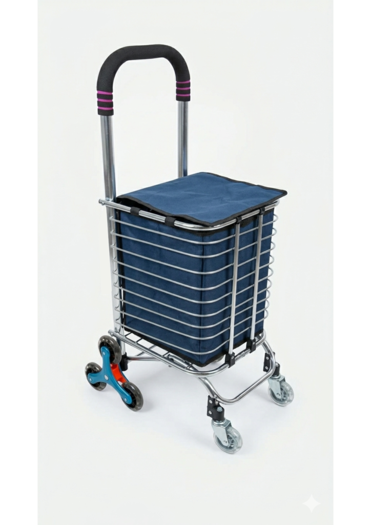 Silver Shopping Trolleys